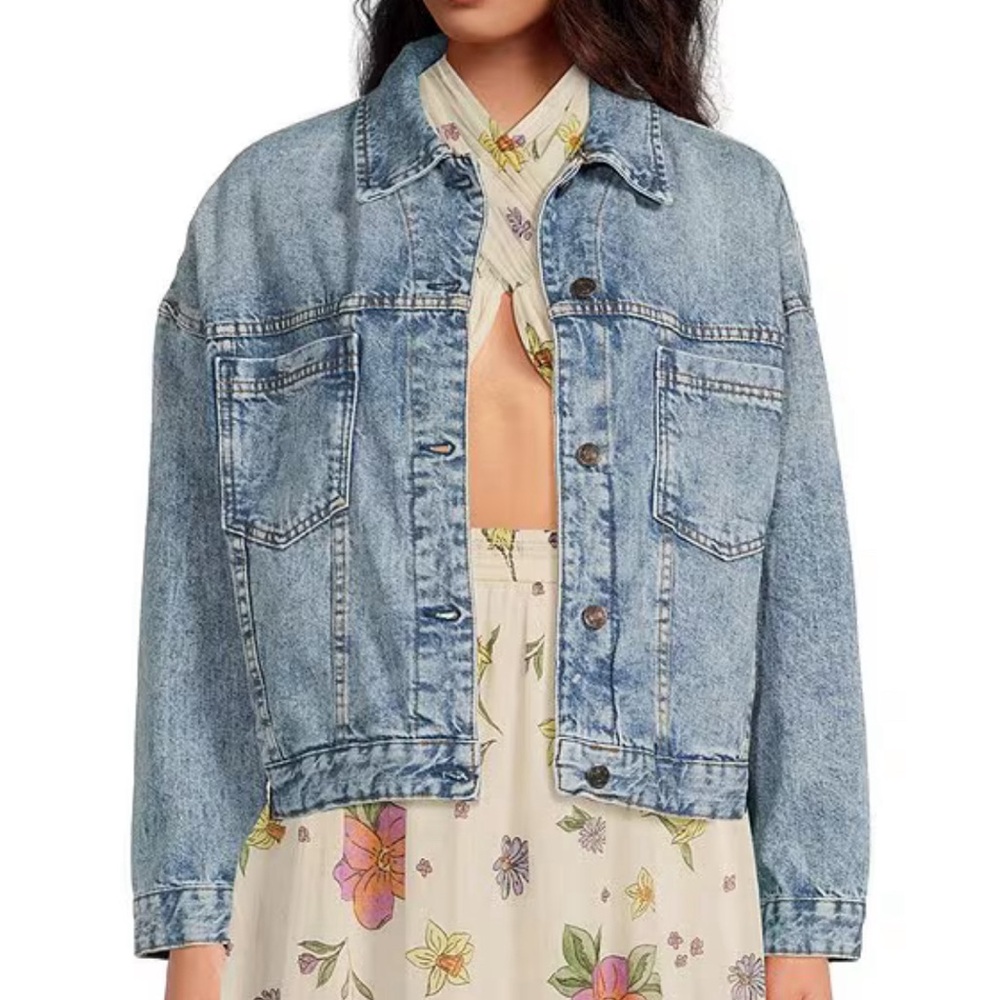 Free people OPAL DWING DENIM JACKET - XS